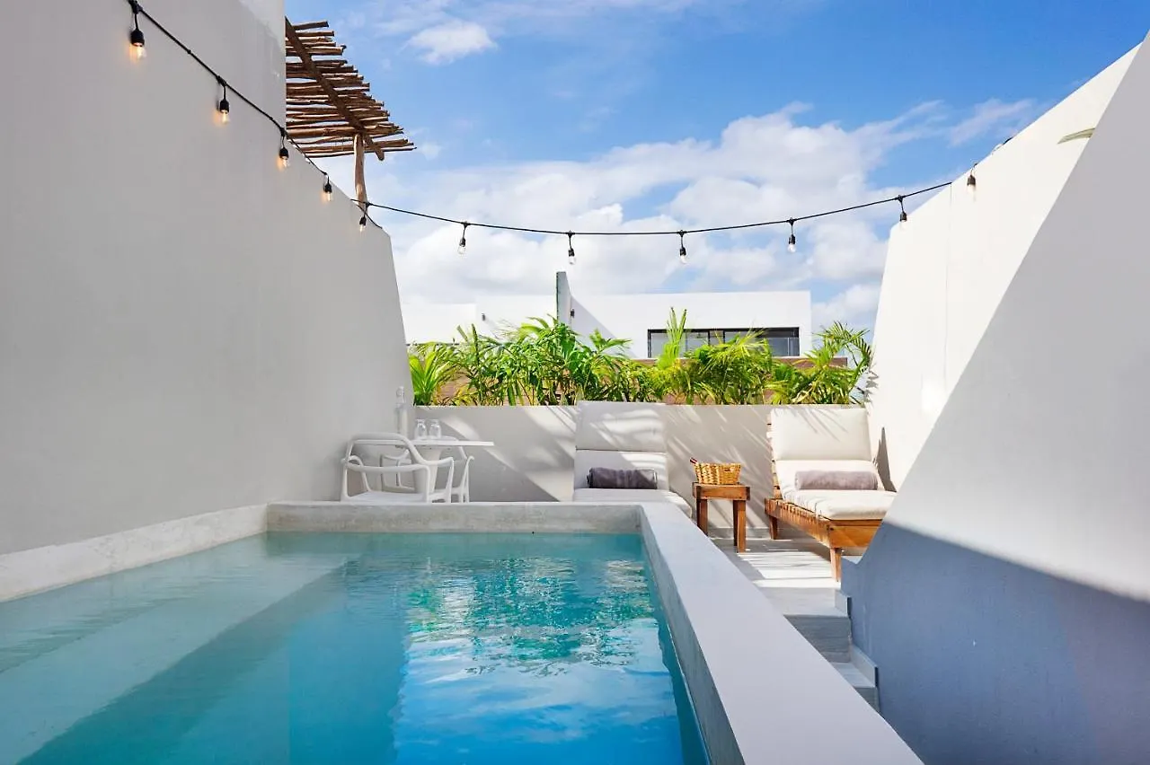Luxury Ph, Aldea Zama Private Roof, Pool, Solarium Apartment Tulum